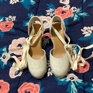 Lace Up Espadrille